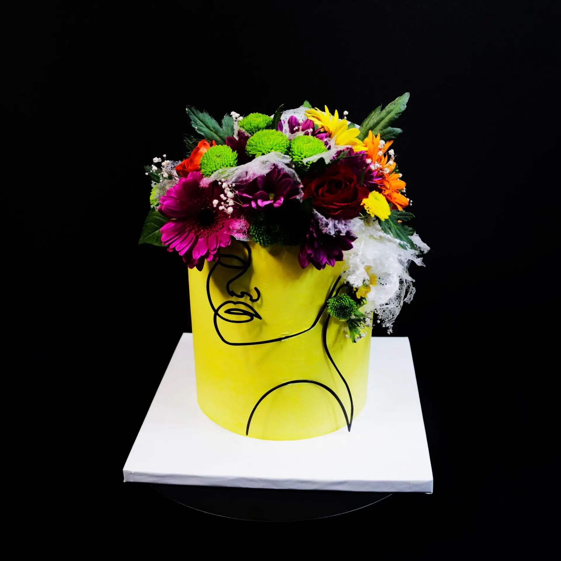 Bower Flower Hat, Gourmet Wonders by Cakes Designs 3NL