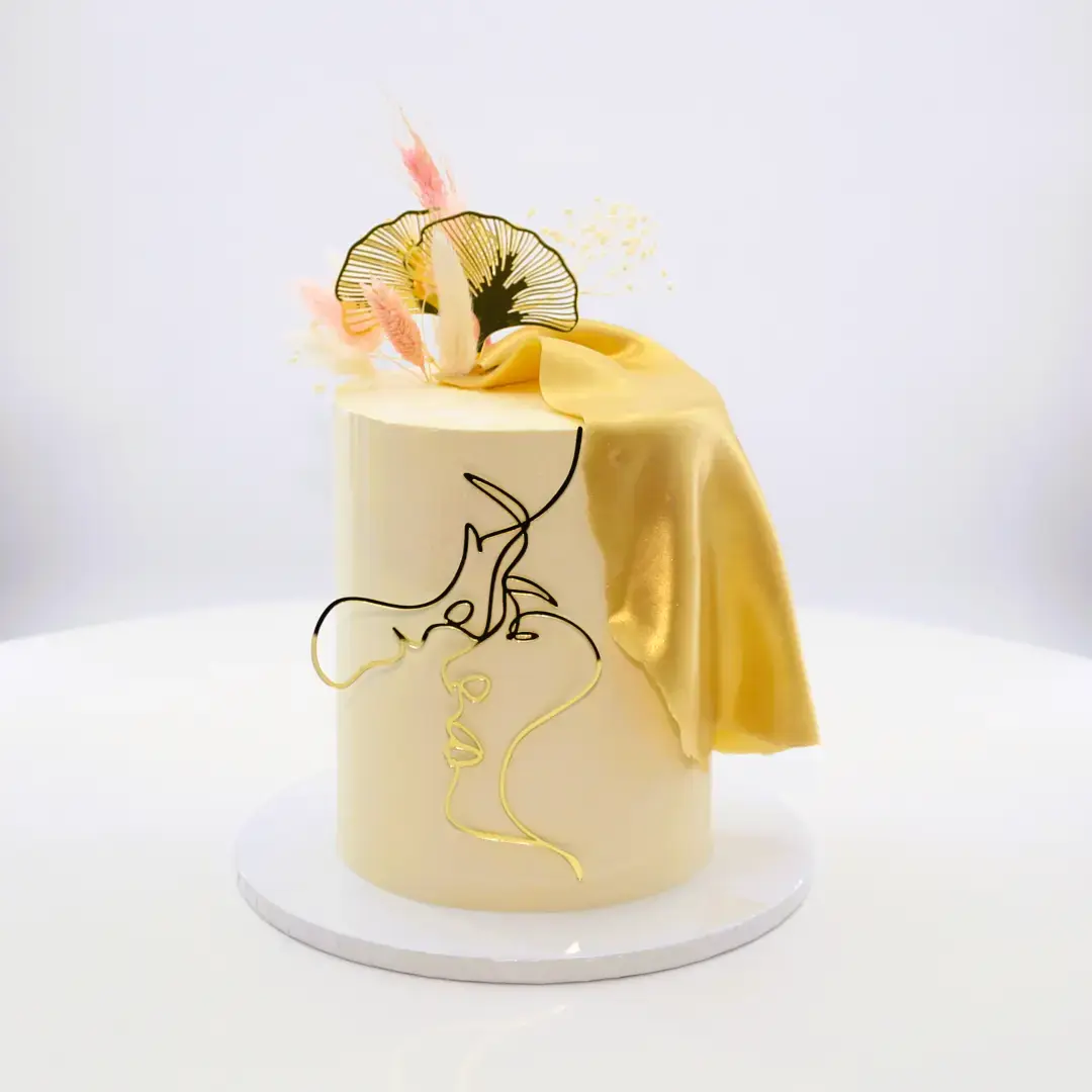 True Love Silk cake, a Gourmet Tale by Cakes Designs 3NL