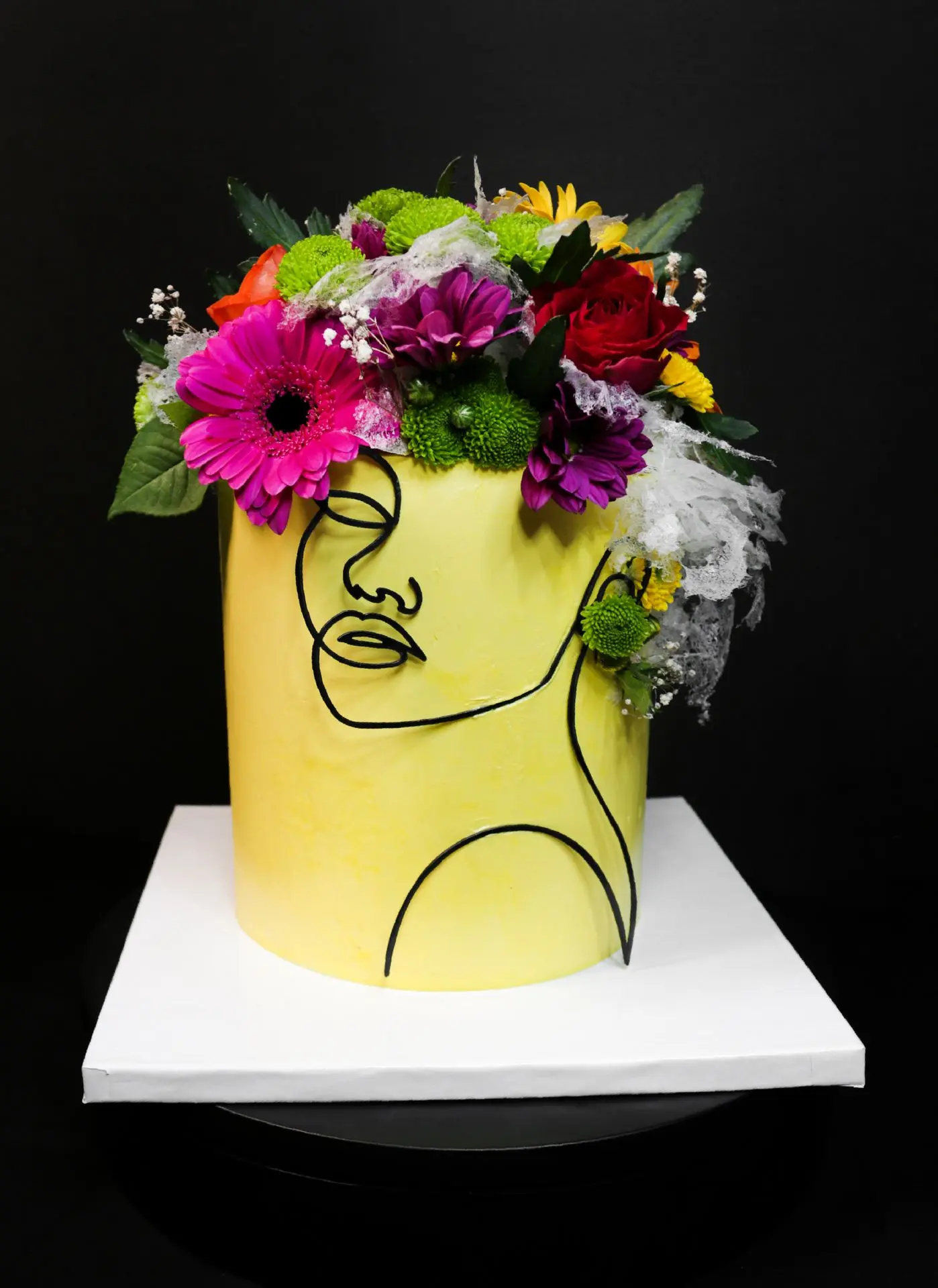 Bolo Chapéu de Flores do Caramanchão