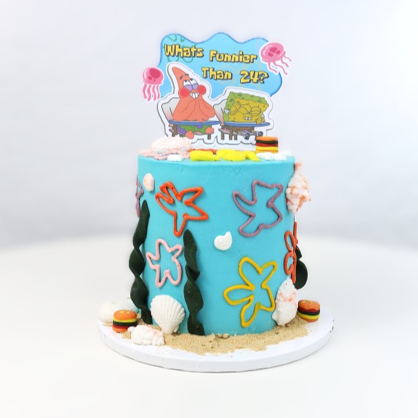 SpongeBob, a bespoke Gourmet Cake by Cakes Designs 3NL