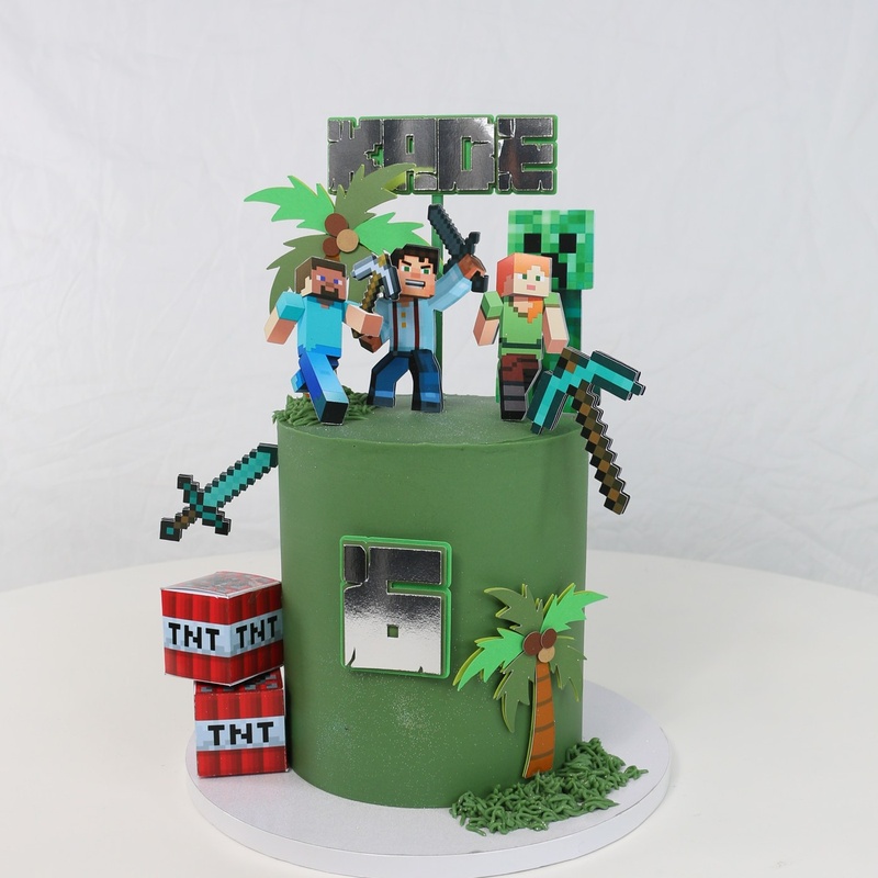 Steve & Kade Adventure, a bespoke Gourmet Cake by Cakes Designs 3NL