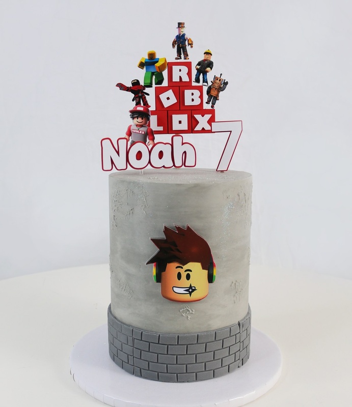 Roblox Tower, a bespoke Gourmet Cake by Cakes Designs 3NL