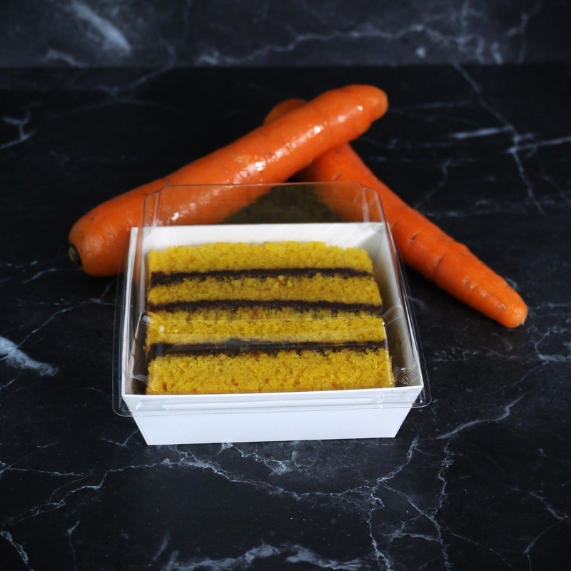Luxury Square, Brazilian Carrot & Chocolate, a bespoke Gourmet Cake by Cakes Designs 3NL