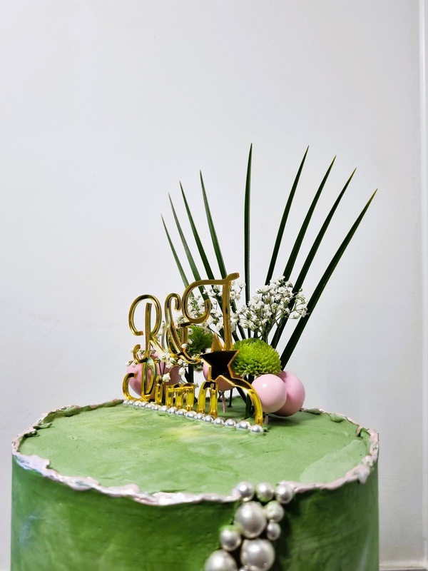 Green Marble, a bespoke Gourmet Cake by Cakes Designs 3NL