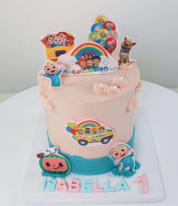 Cocomelon, a bespoke Gourmet Cake by Cakes Designs 3NL