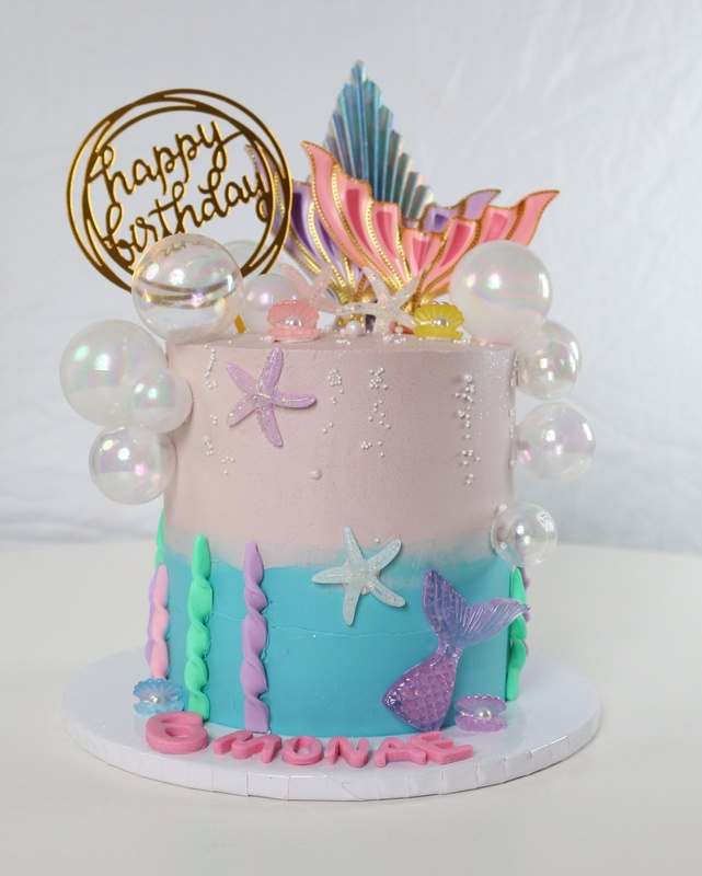Pastel Mermaid, a bespoke Gourmet Cake by Cakes Designs 3NL