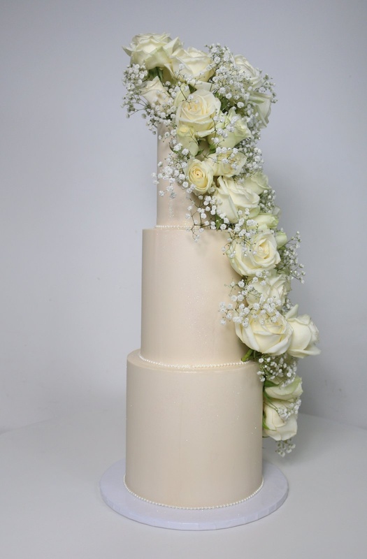 White Bloom Spell, other side, a bespoke Gourmet Cake by Cakes Designs 3NL